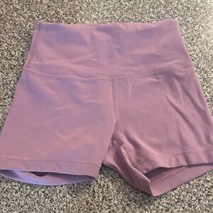 lululemon athletica Light Purple Bike Shorts